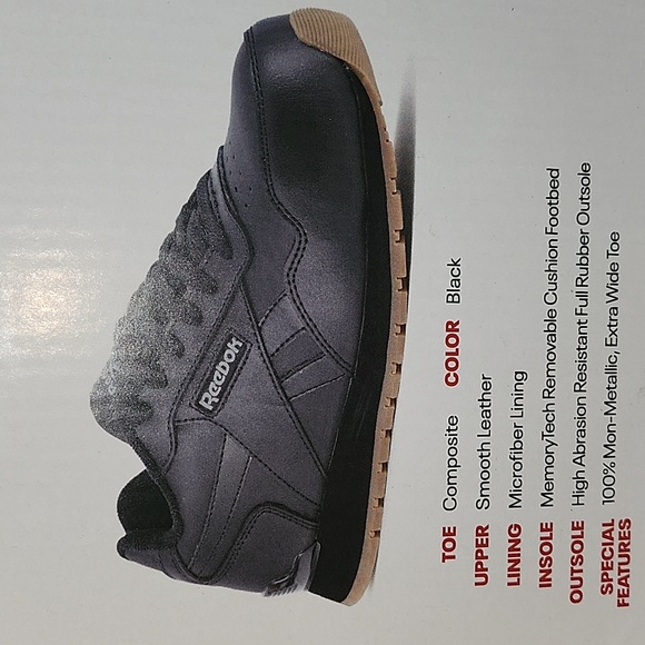 Reebok Harmon WORK Sneaker with Composite Toe - Picture 8 of 12